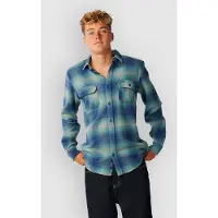 Rip Curl - Count Flannel Shirt - Hemd Gr S blau