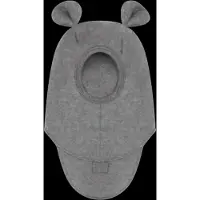 Huttelihut - Kid's Balaclava Ears Wool Fleece - Sturmhaube Gr 52 cm - 2-4 Years grau