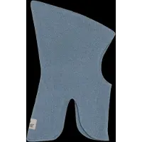 Huttelihut - Kid's Balaclava Wool Knit Windstop - Sturmhaube Gr 53 cm - 4-6 Years grau/blau