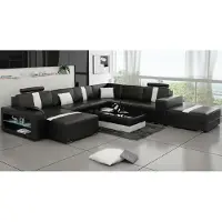 AEA Ledersofa Ecksofa Sofa Couch Design Sitz Polster Garnitur Wohnlandschaft 217S
