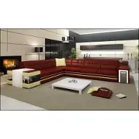 Xl Moebel Gmbh Designersofa Ecksofa Couch Ledersofa Polster Sitz Eck Garnitur +Licht PH3026