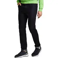 Bugatti 5-Pocket-Jeans , Herren, Gr. 33, Länge 34, blau (blau raw denim), 82% Baumwolle, 18% Elasthan, Jeans 5-Pocket-Jeans, mit Power Stretch