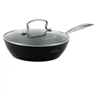 Starke PRO Bratpfanne Ø 24 cm Antihaftbeschichtet Pfanne Deckel TARRY DEEP