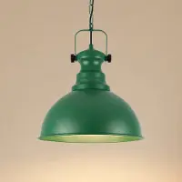 Opviq Hängeleuchte Kure, grün, Ø 31 cm, Metall, E27