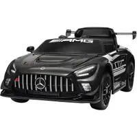 AIYAPLAY Kinder Elektroauto Mercedes-AMG 12V Kinderauto mit 2,4GHz Fernbedienung