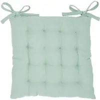 TODAY Stuhlkissen aus Baumwolle für die Küche COMFORT, mit Bindebändern, 38 x 38 cm