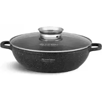 Edenberg Marmor Topf 3,3L Aluminium für Induktion EB 8134