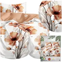 Łóżkoholicy Lozkoholicy Bettwäsche 140x200 Mikrofaser Joana Blumenmuster
