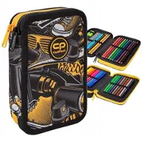 CoolPack Just Spray Doppel-Etui mit Zubehör 2 Fächer