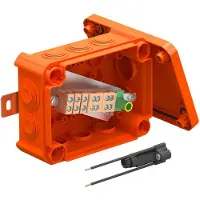 Obo Bettermann OBO 7205752 Kabelabzweigkasten für Funktionserhalt 150x116x67 Polypropylen pastellorange RAL 2003 T100ED 06AF