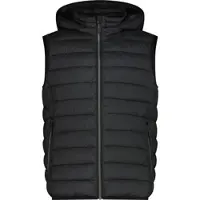 CMP MAN Padded Vest Snaps Hood nero (U901) 54
