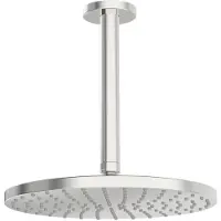 Hansa HANSAVIVA Kopfbrause, rund, Durchmesser 250mm, 1-strahlig, Deckenmontage, 44270200, Farbe: Chrom