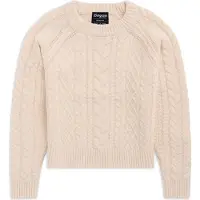 Bergans - Women's Lofoten Knitted Wool Jumper - Wollpullover Gr S beige