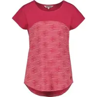 Alife & Kickin "FridaAK B" vielseitiges Basic-Shirt mit Herzaufnäher und rundem Saum