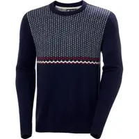 Helly Hansen Men's Afton Knit Sweater navy fairisle (598) XL