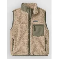 Patagonia Women's Classic Retro-X Vest - Fleeceweste - Dark Natural w/River Rock Green - XS
