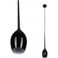 Azzardo Leuchte Izza 1 Schwarz, 1-flammig, E14, max. 40W, Länge 120 cm, Breite 21 cm, Höhe 13 cm