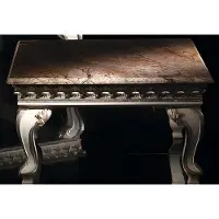 AEA Luxus Couchtisch Beistelltisch Holz Möbel Klassische Tische Barock Rokoko Tisch