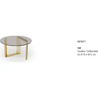 AEA Couchtisch beistelltisch design wohnzimmer glas kaffee sofa italienisch möbel