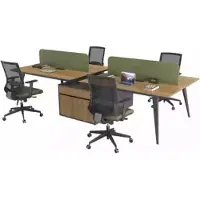 Xl Moebel Gmbh Bürotisch Arbeitstisch Bürogruppe für 4 Personen Schreibtische Schreibmöbel