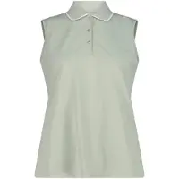 CMP Ärmellos Stretch-Piqué-Poloshirt Damen