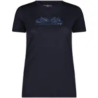 CMP T-Shirt aus Wolle, Damen Performance