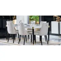 AEA Modern Ess Esszimmer Holztisch Design Esstisch Tisch Ausziehbar Tische Holz