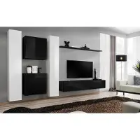 Xl Moebel Gmbh Wohnzimmer Wohnwand Set 4tlg Gruppe Garnitur Schrank 4tlg. Holz Möbel Regal