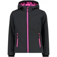 CMP - Girl's Jacket Fix Hood 3A29385N - Softshelljacke Gr 176 grau