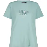 CMP - Women's T-Shirt - Funktionsshirt Gr 48 türkis/grau