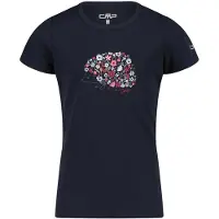 CMP Technisches T-Shirt mit Aufdruck Mädchen