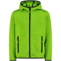 CMP KID Fleece Jacket Fixed Hood acido-antracite (17EZ) 152