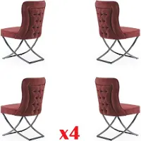 AEA Esszimmer Stuhle Garnitur Sessel Design 4x Stühle Set Gruppe Polster Gastro