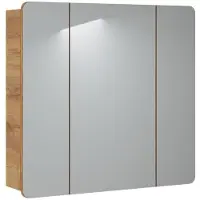AEA Spiegel Badspiegel Spiegelschrank Badezimmerspiegel Hängespiegel Schrank 80 cm