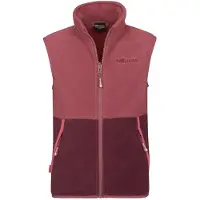 TROLLKIDS - Kid's Kjerag Vest - Fleeceweste Gr 152 rot