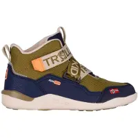 TROLLKIDS - Kid's Nordfjord Barefoot Winter Hiker - Winterschuhe Gr 35 bunt