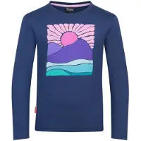 TROLLKIDS - Girl's Falketind Longsleeve - Longsleeve Gr 176 blau
