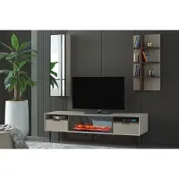 Xl Moebel Gmbh Beige Wohnwand Designer TV-Schrank Wandregal Luxus Holz Regal 3tlg Set