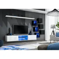 Xl Moebel Gmbh Garnitur Set Wohnwand 6x Wandschrank Wand Regale Sideboard Holzmöbel