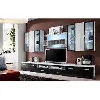 AEA Moderne Design Wohnwand TV-Ständer Holz Wohnzimmer Möbel TV Einrichtung