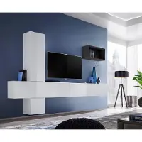 Xl Moebel Gmbh Wohnwand Designer Wohnzimmer Set Wandregal TV-Ständer Möbel