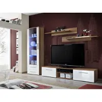 Xl Moebel Gmbh Braun Wohnzimmermöbel Wohnwand Einrichtung Sideboard TV-Ständer Vitrine