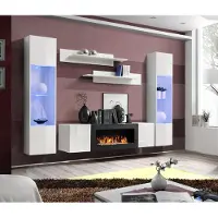AEA Modern Wohnzimmermöbel Designer Wohnwand Wandregale Sideboard Einrichtung