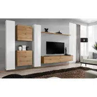 Xl Moebel Gmbh Wohnwand Designer Wohnzimmermöbel Braun Wandschrank Komplett Wand Regal
