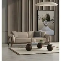 AEA Dreisitzer Couch Sofa Wohnlandschaft Modern Komfortabel Zeitlos