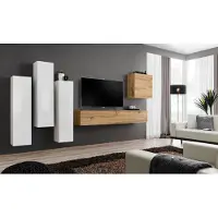 Xl Moebel Gmbh Modern TV Ständer Holz Wohnzimmer Möbel Braun Wandschrank Wohnwand
