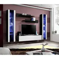 Xl Moebel Gmbh Designer Wohnwand TV-Ständer Holz Wand Regale Wohnzimmermöbel Stil Modern