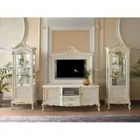 Xl Moebel Gmbh Klassische Wohnwand Wohnzimmer Vitrine Sideboard RTV Regal Wände Schrank 4tlg.