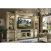 AEA Wohnwand TV-Wand Anbauwand Wohnzimmer Möbel Klassische Wohnwände Schrank Regal