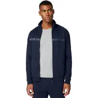 BOSS für Herren. 50554779 Jacke Authentic marineblau (M), Lässig, Sportlich, Baumwolle